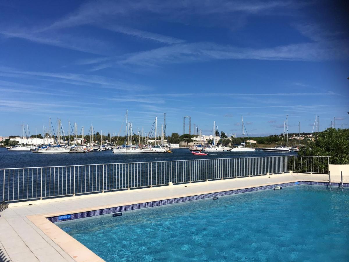 Studio - Les Pieds Dans L'Eau Agreable En Toutes Saisons 4 Couchages - Climatisation - Parking Prive - Piscine Sur Mer - Vue Magnifique Et Rare - Situation Optimum - Les Argonautes - Ile Des Pecheurs - Cap D'Agde Exterior foto